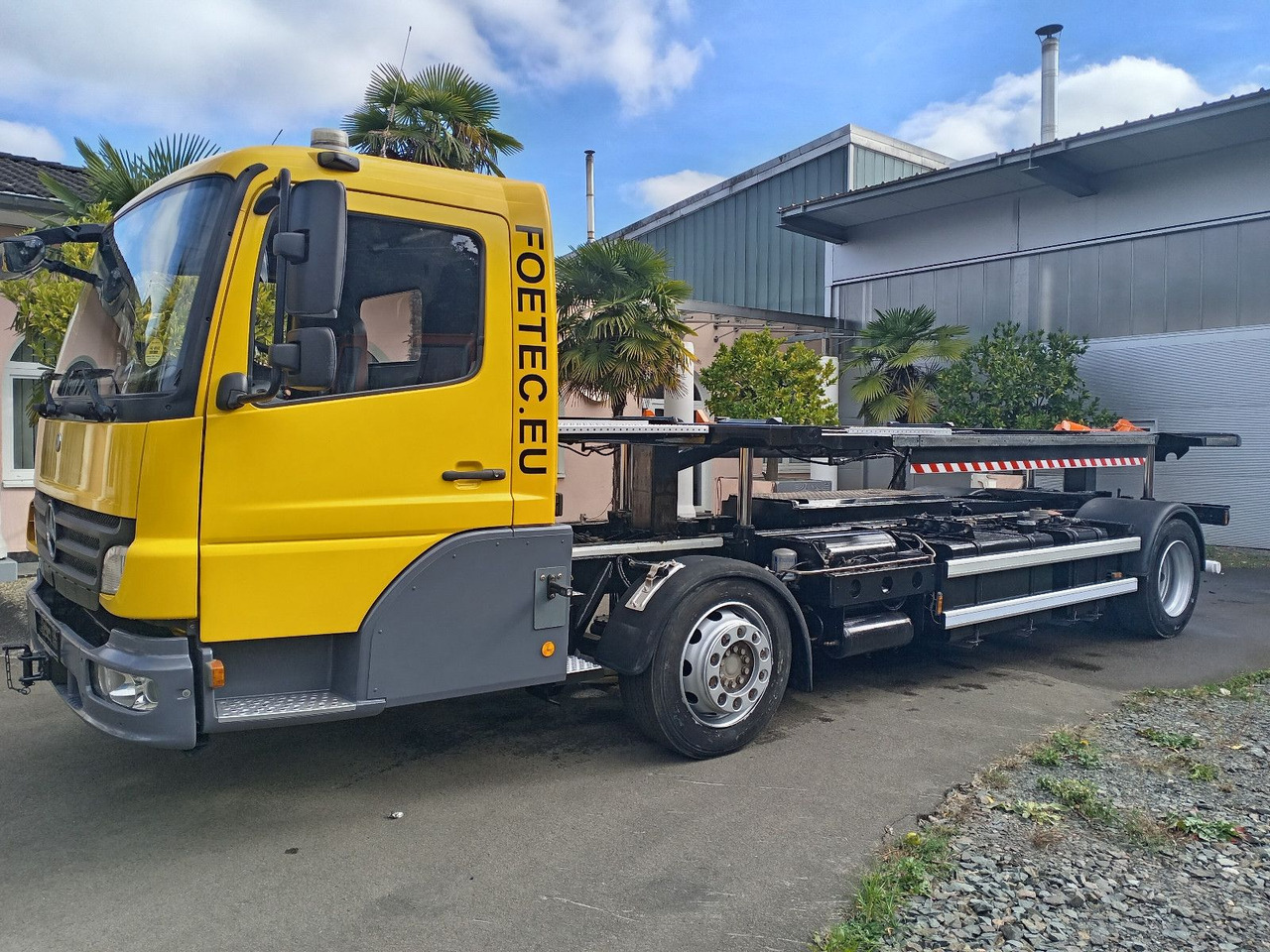 Mercedes-Benz Kamag Wiesel / WBH25 / KB3793 / mit Ganrantie - Camion porte-conteneur/ Caisse mobile: photos 2 Mercedes-Benz Kamag Wiesel / WBH25 / KB3793 / mit Ganrantie - Camion porte-conteneur/ Caisse mobile: photos 2