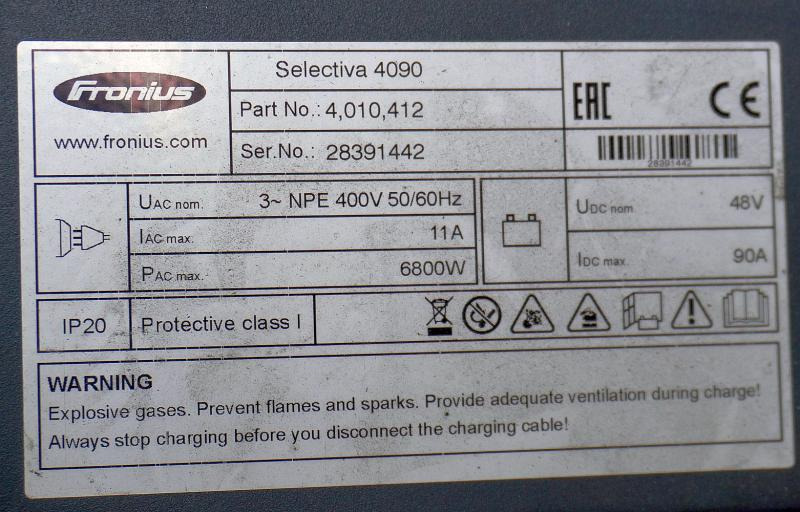 FRONIUS Selectiva 4090 AIR-PULS 48V/90A - Accumulateur: photos 5 FRONIUS Selectiva 4090 AIR-PULS 48V/90A - Accumulateur: photos 5