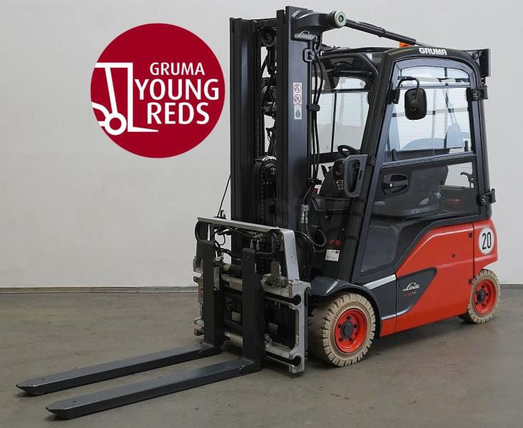 Linde E 16 P EVO 386-02 - Chariot élévateur électrique: photos 1 Linde E 16 P EVO 386-02 - Chariot élévateur électrique: photos 1