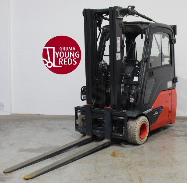 Linde E 18 ION 386-02 - Chariot élévateur électrique: photos 1 Linde E 18 ION 386-02 - Chariot élévateur électrique: photos 1