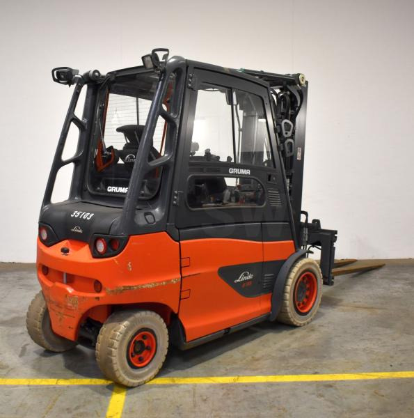 Linde E 35/600 H 388 - Chariot élévateur électrique: photos 2 Linde E 35/600 H 388 - Chariot élévateur électrique: photos 2