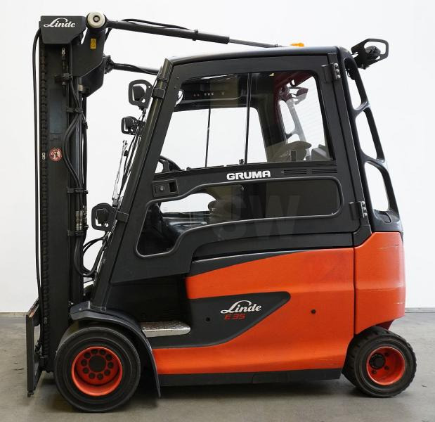 Linde E 35 HL 387 - Chariot élévateur électrique: photos 4 Linde E 35 HL 387 - Chariot élévateur électrique: photos 4