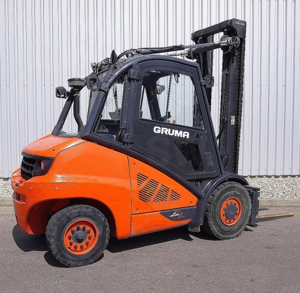 Linde H 50 D/600 EVO 394-02 - Chariot élévateur diesel: photos 2 Linde H 50 D/600 EVO 394-02 - Chariot élévateur diesel: photos 2