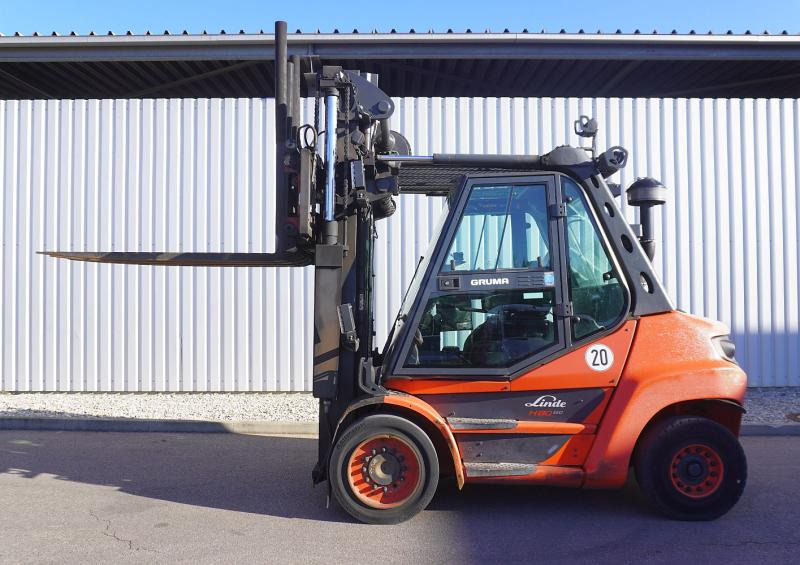 Linde H 80 D/600 EVO 396-03 - Chariot élévateur diesel: photos 4 Linde H 80 D/600 EVO 396-03 - Chariot élévateur diesel: photos 4