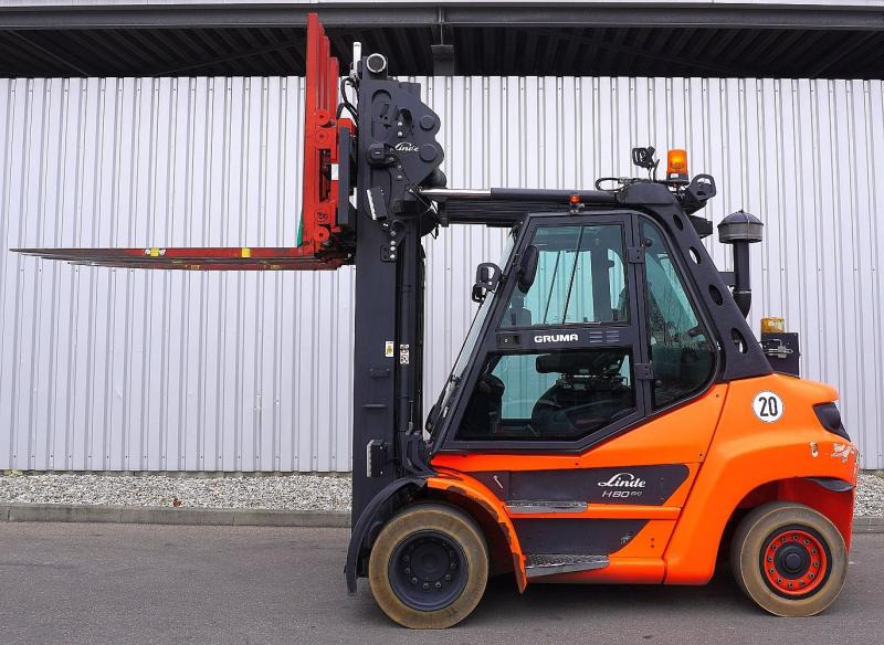 Linde H 80 D/600 EVO 396-03 - Chariot élévateur diesel: photos 4 Linde H 80 D/600 EVO 396-03 - Chariot élévateur diesel: photos 4