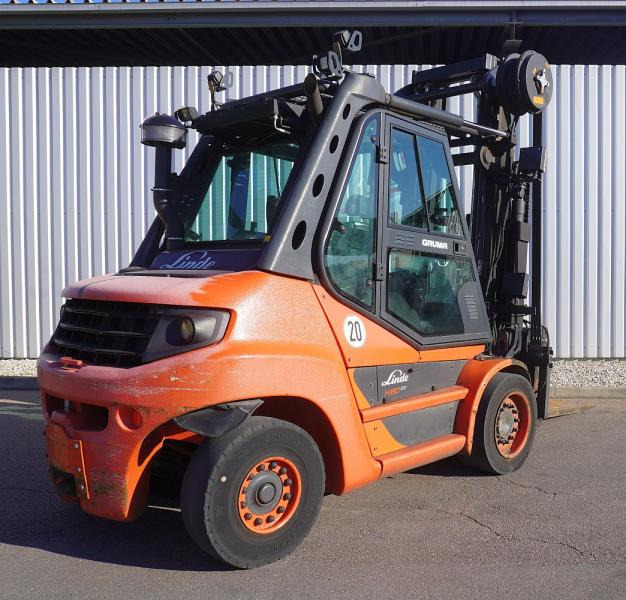 Linde H 80 D/600 EVO 396-03 - Chariot élévateur diesel: photos 2 Linde H 80 D/600 EVO 396-03 - Chariot élévateur diesel: photos 2