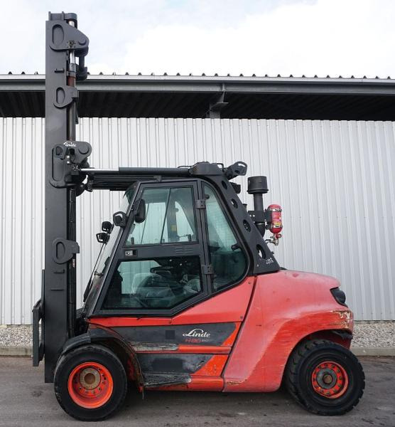 Linde H 80 D/900 EVO 396-03 - Chariot élévateur diesel: photos 4 Linde H 80 D/900 EVO 396-03 - Chariot élévateur diesel: photos 4