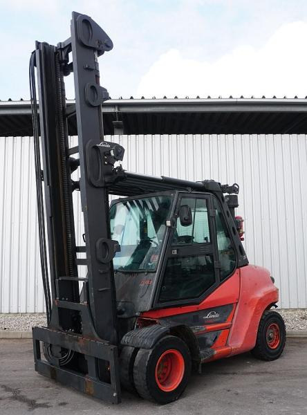Linde H 80 D/900 EVO 396-03 - Chariot élévateur diesel: photos 1 Linde H 80 D/900 EVO 396-03 - Chariot élévateur diesel: photos 1