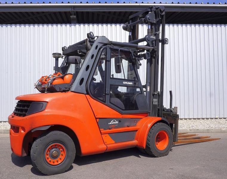 Linde H 80 T/900 EVO 396-03 - Chariot élévateur à gaz: photos 2 Linde H 80 T/900 EVO 396-03 - Chariot élévateur à gaz: photos 2