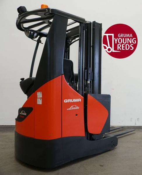 Linde R 14 X 116-03 - Chariot à mât rétractable: photos 1 Linde R 14 X 116-03 - Chariot à mât rétractable: photos 1