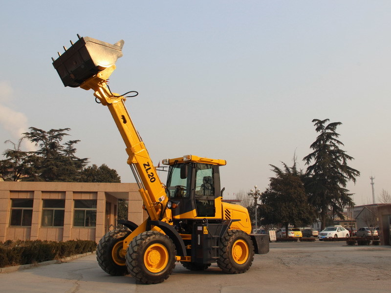 Chargeuse sur pneus télescopique neuf Qingdao Promising Telescopic Loader with CE ZL20: photos 8