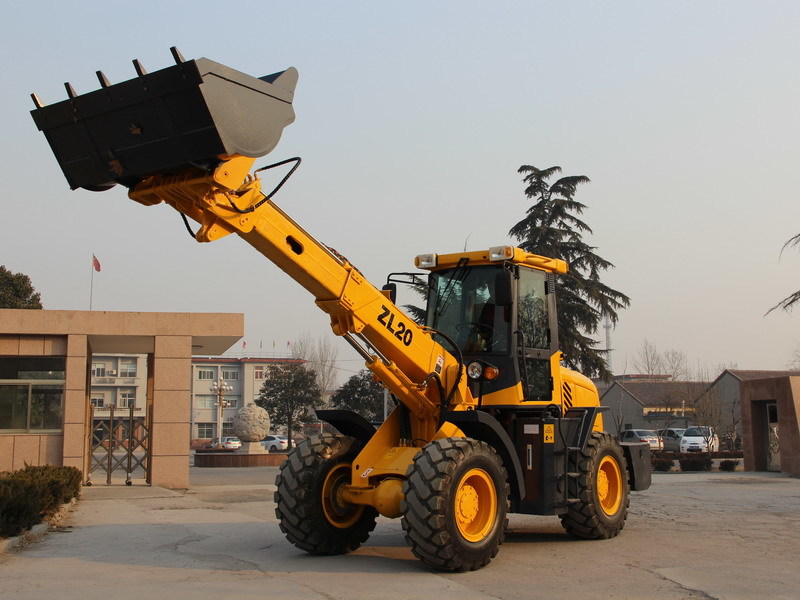 Chargeuse sur pneus télescopique neuf Qingdao Promising Telescopic Loader with CE ZL20: photos 7