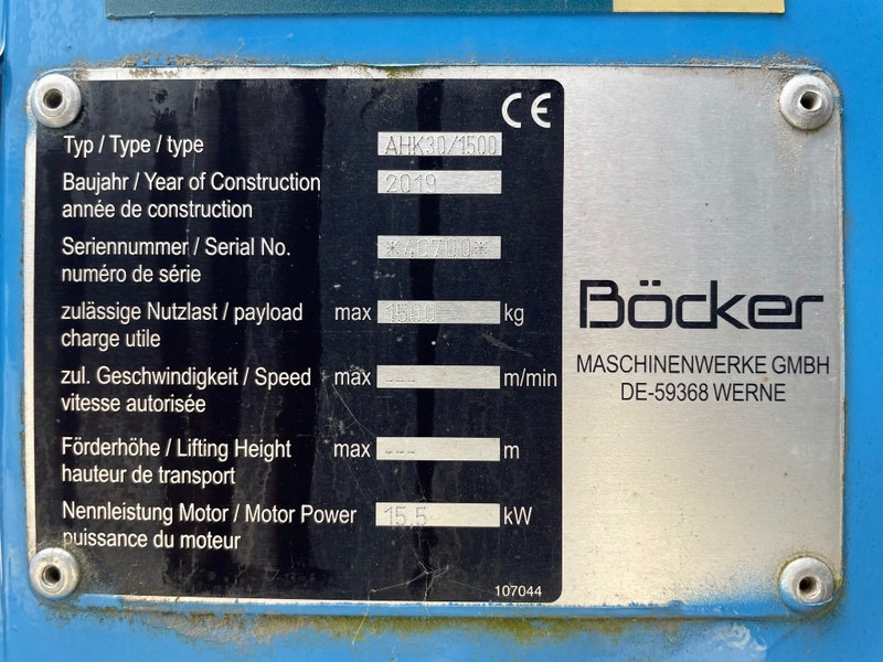 Böcker AHK 30/1500 - Grue tout-terrain: photos 3 Böcker AHK 30/1500 - Grue tout-terrain: photos 3