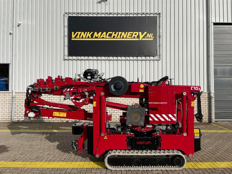 Hoeflon C 10 Sold - Mini grue: photos 1 Hoeflon C 10 Sold - Mini grue: photos 1