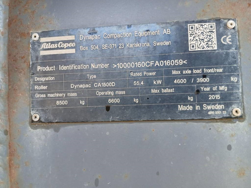 Compacteur Dynapac CA1500 D, Vält: photos 16