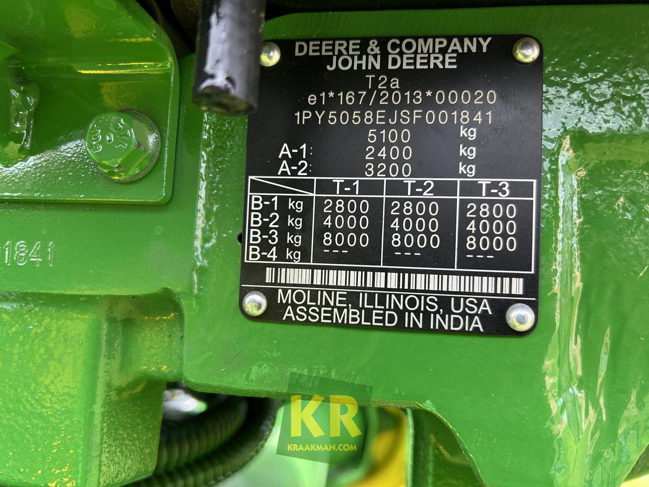 John Deere 5058E - Tracteur agricole: photos 5 John Deere 5058E - Tracteur agricole: photos 5