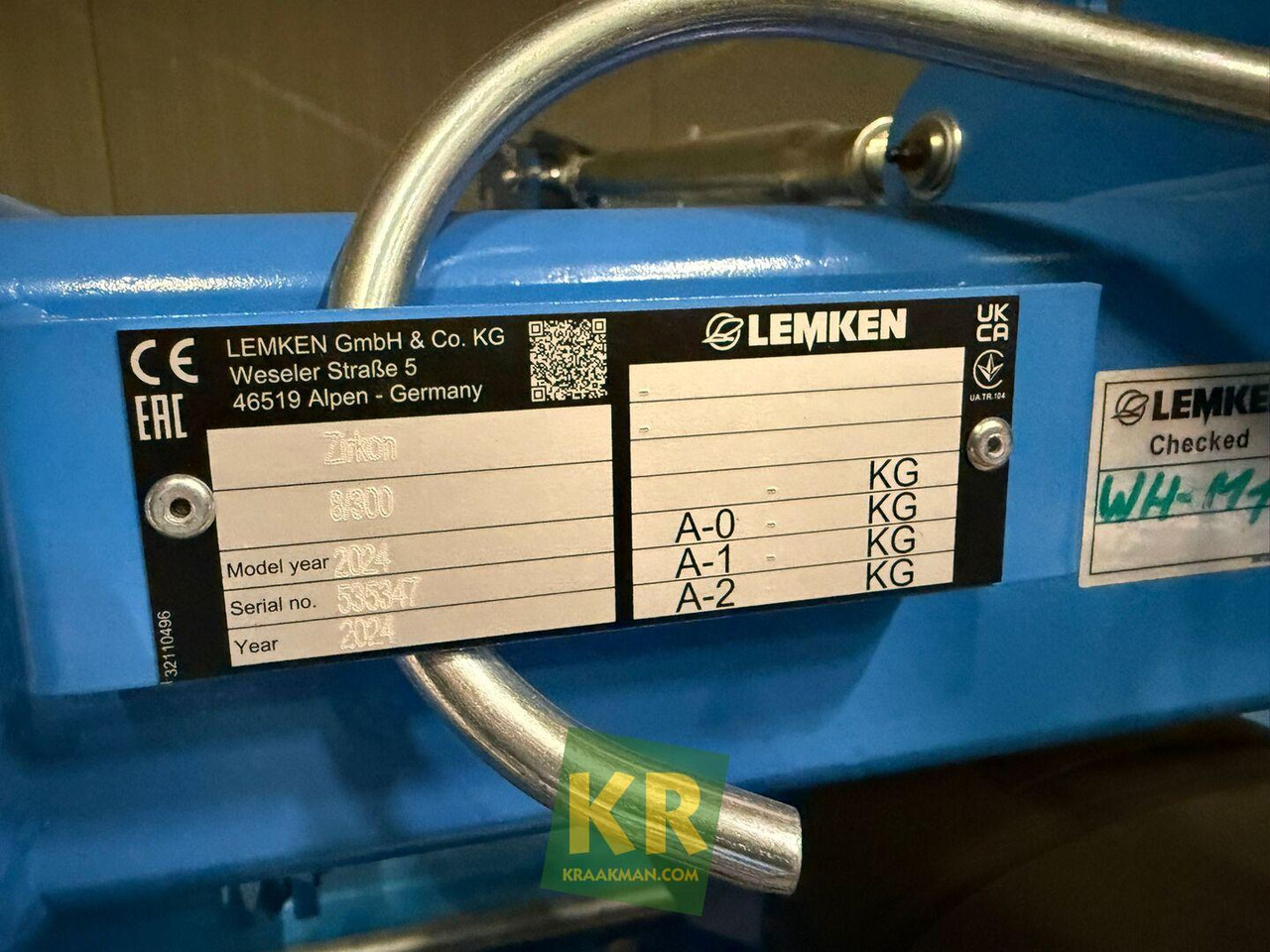 Lemken Zirkon 8 - Herse: photos 5 Lemken Zirkon 8 - Herse: photos 5