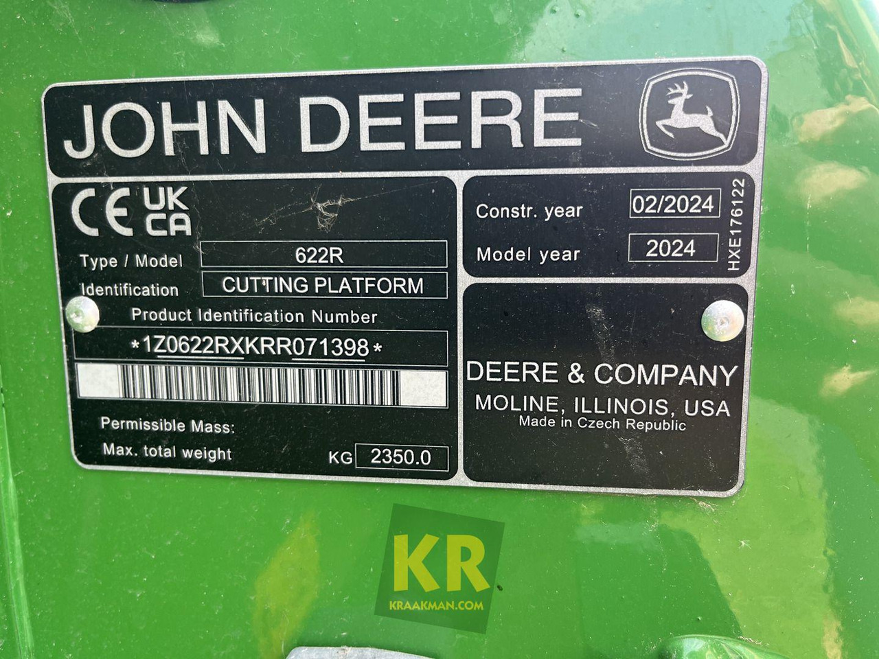 Moissonneuse-batteuse neuf T660 John Deere: photos 13