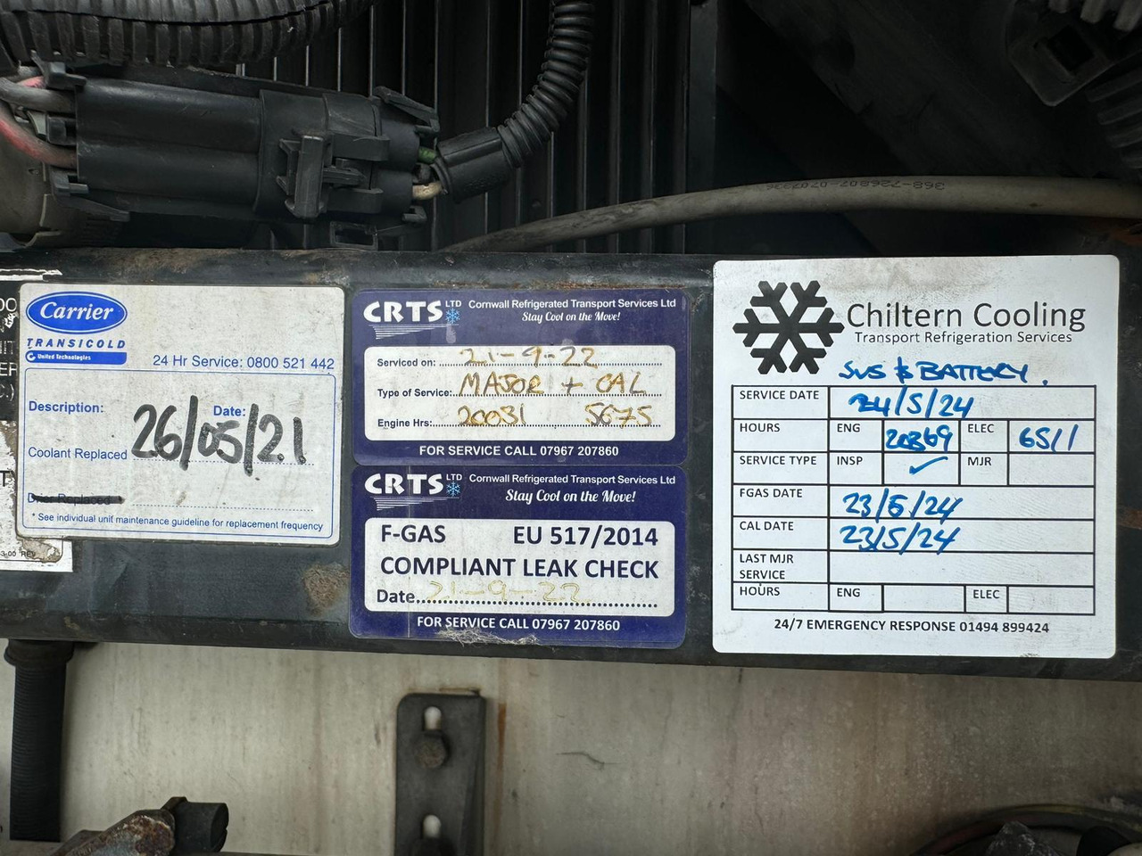 Semi-remorque frigorifique Schmitz Cargobull 2009 Vector 1850 MT: photos 7 Semi-remorque frigorifique Schmitz Cargobull 2009 Vector 1850 MT: photos 7