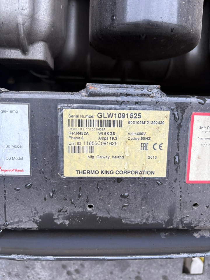 Schmitz Cargobull 2016 TK SLXe 300 – BTK110 - Semi-remorque frigorifique: photos 3 Schmitz Cargobull 2016 TK SLXe 300 – BTK110 - Semi-remorque frigorifique: photos 3