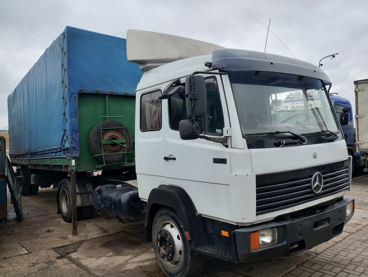 MERCEDES BENZ 1120 S + NACZEPA 1-OSIOWA TRAILER - Tracteur routier: photos 2 MERCEDES BENZ 1120 S + NACZEPA 1-OSIOWA TRAILER - Tracteur routier: photos 2