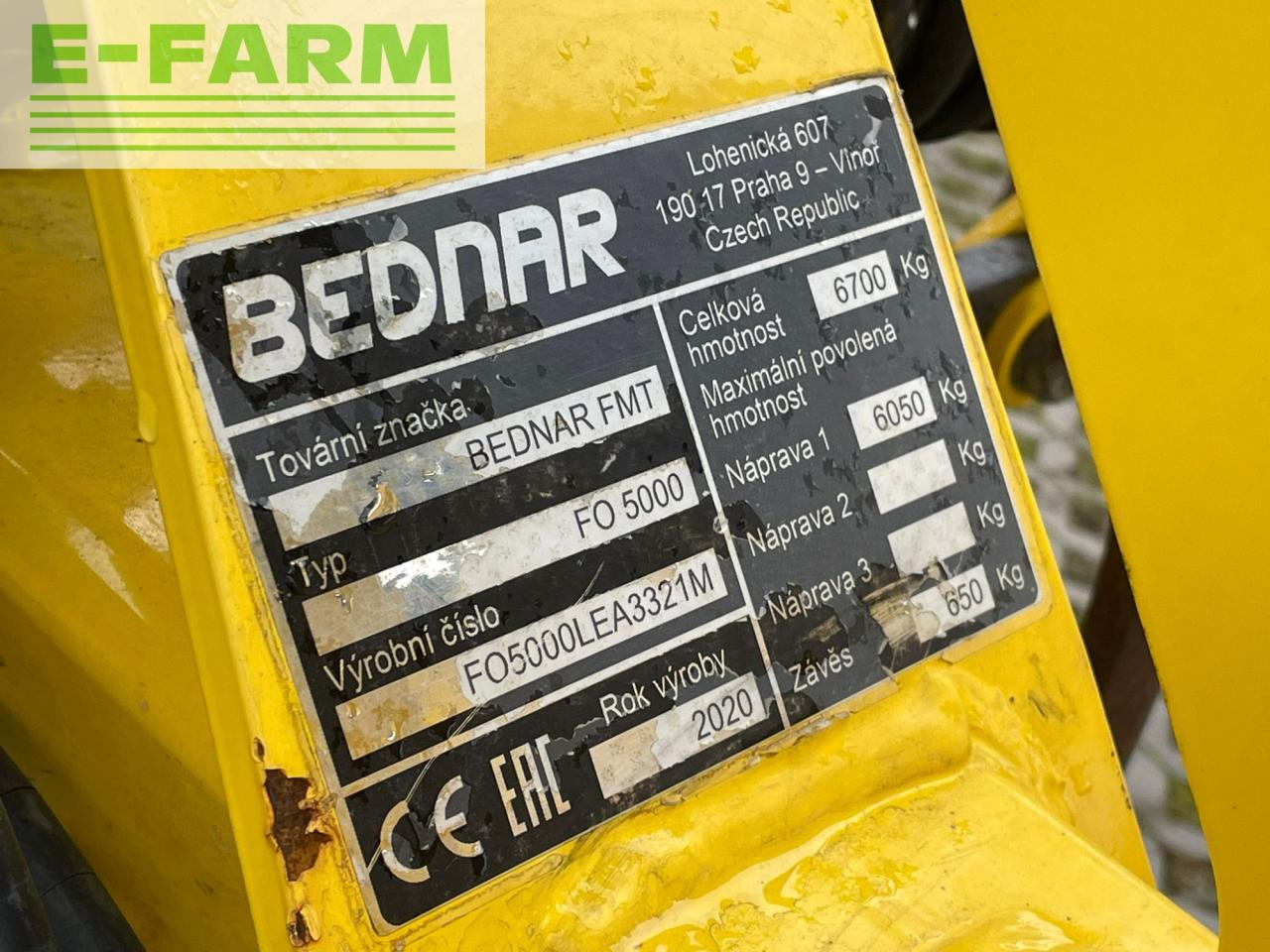 Bineuse Bednar Fenix FO 5000: photos 7 Bineuse Bednar Fenix FO 5000: photos 7