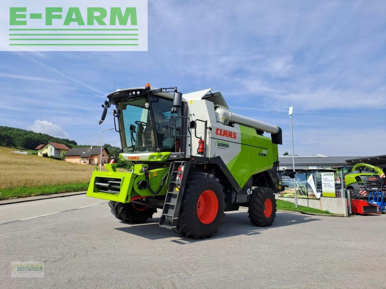 CLAAS 410 classic Business - Moissonneuse-batteuse: photos 1 CLAAS 410 classic Business - Moissonneuse-batteuse: photos 1