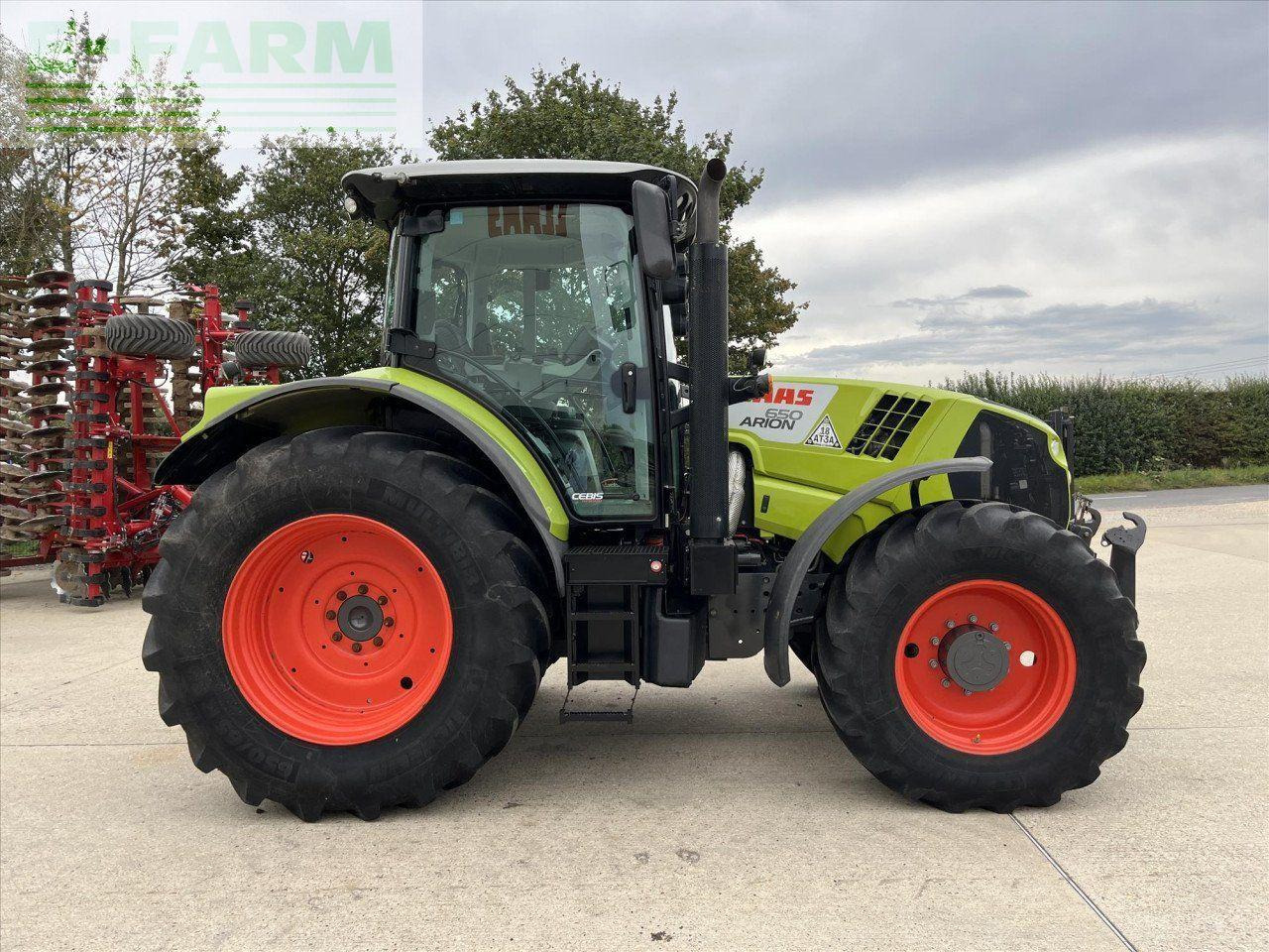 CLAAS ARION 650 CEBIS - Tracteur agricole: photos 4 CLAAS ARION 650 CEBIS - Tracteur agricole: photos 4