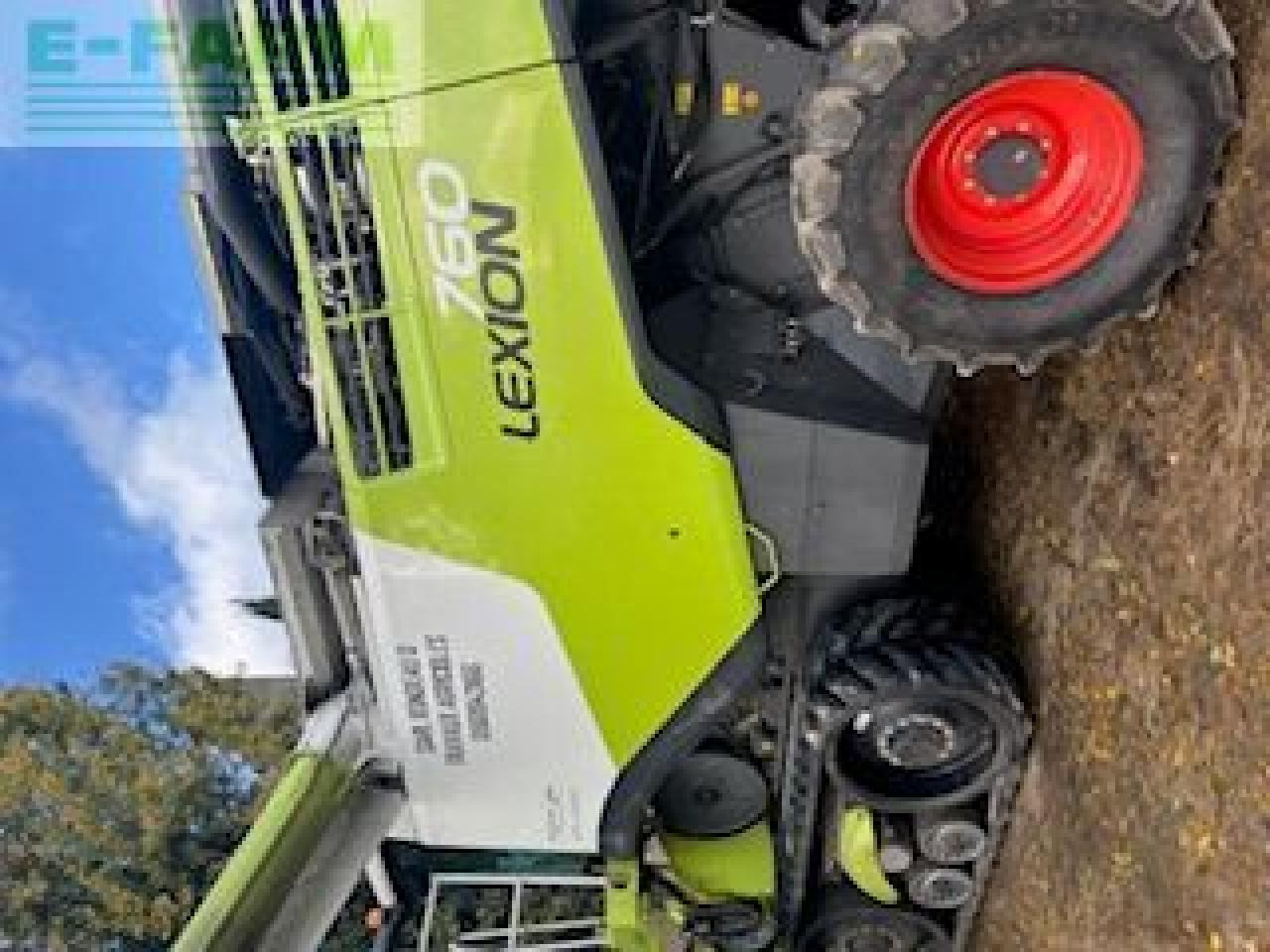 CLAAS LEXION 760 TTRAC T4i - Moissonneuse-batteuse: photos 1 CLAAS LEXION 760 TTRAC T4i - Moissonneuse-batteuse: photos 1