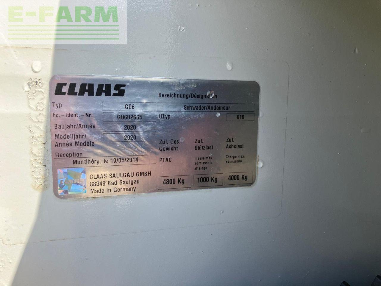 CLAAS LINER 3600 - Faneuse: photos 3 CLAAS LINER 3600 - Faneuse: photos 3