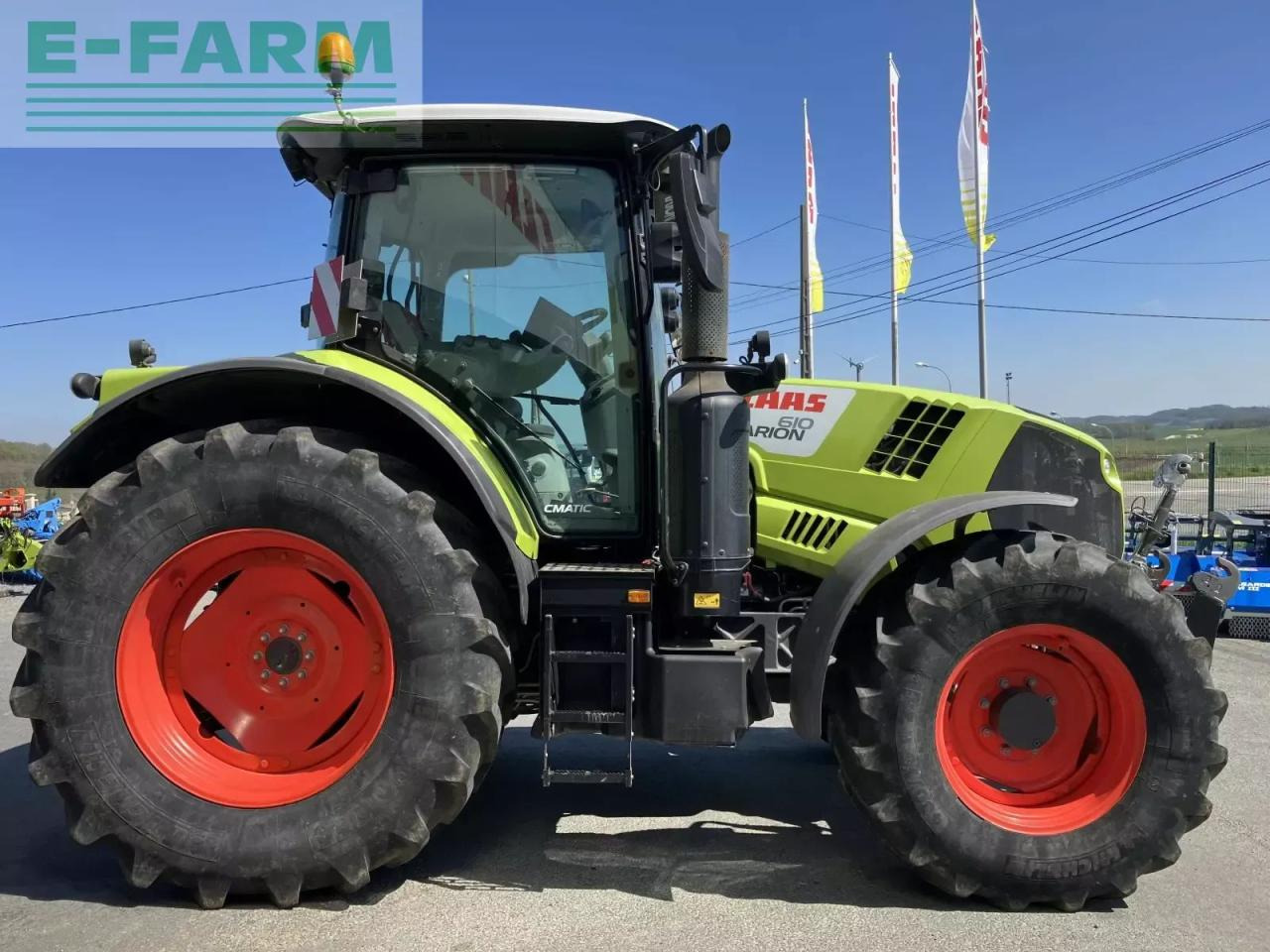 CLAAS arion 610 c-matic + s10 C - Tracteur agricole: photos 4 CLAAS arion 610 c-matic + s10 C - Tracteur agricole: photos 4