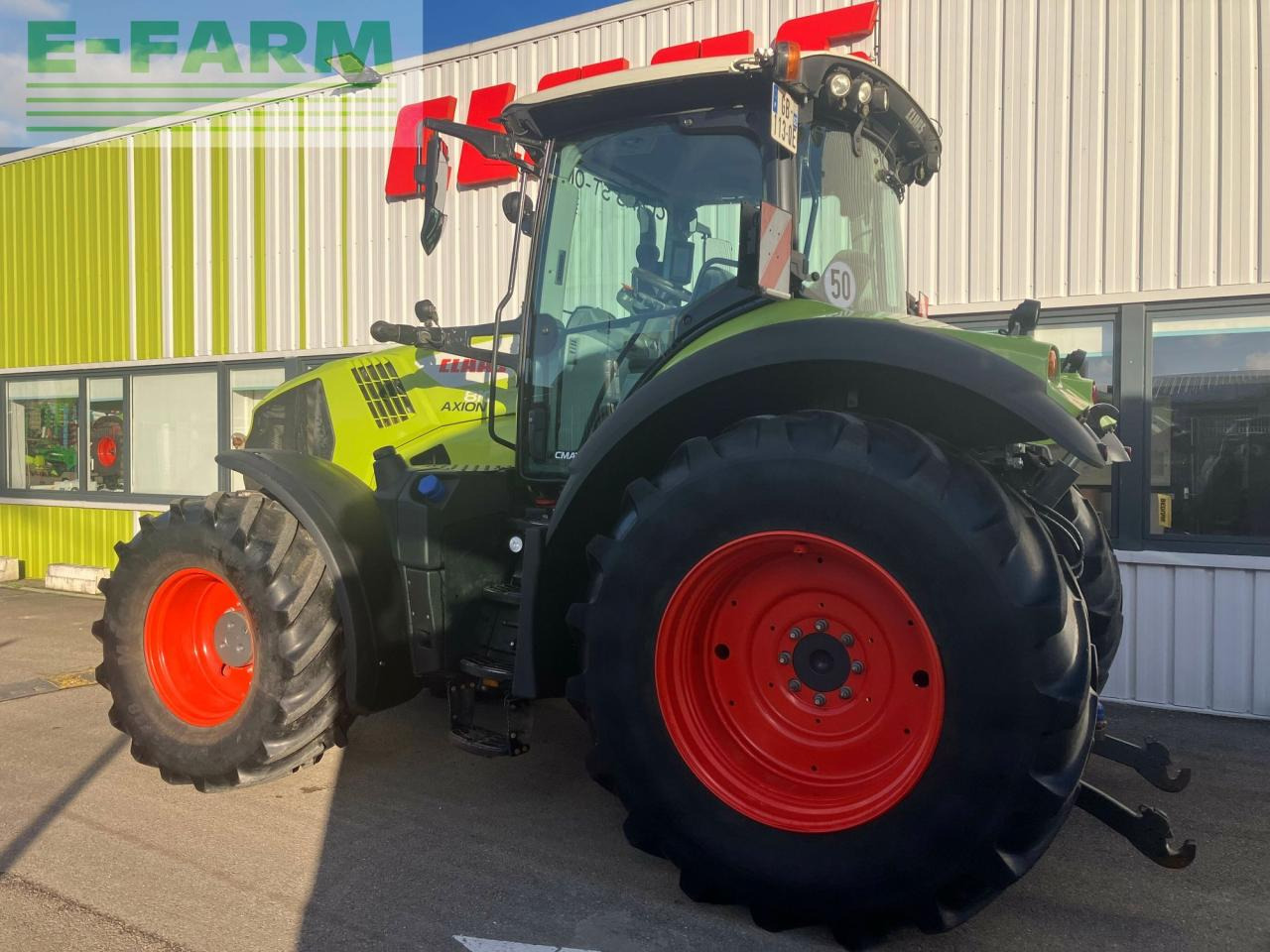 Tracteur agricole CLAAS axion 810 cmatic s5 CMATIC: photos 10