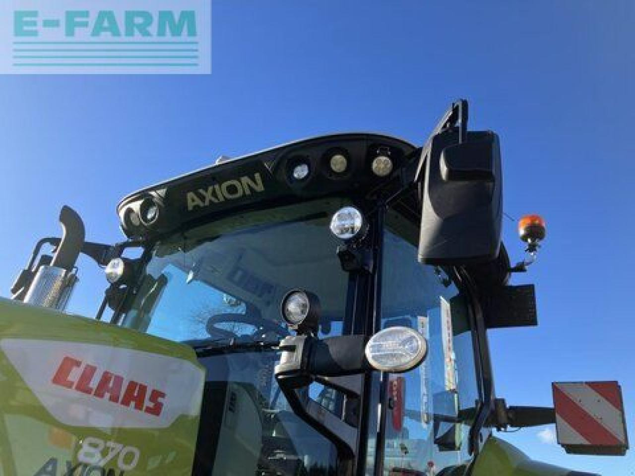 Tracteur agricole CLAAS axion 850 cmatic cebis CMATIC CEBIS: photos 17