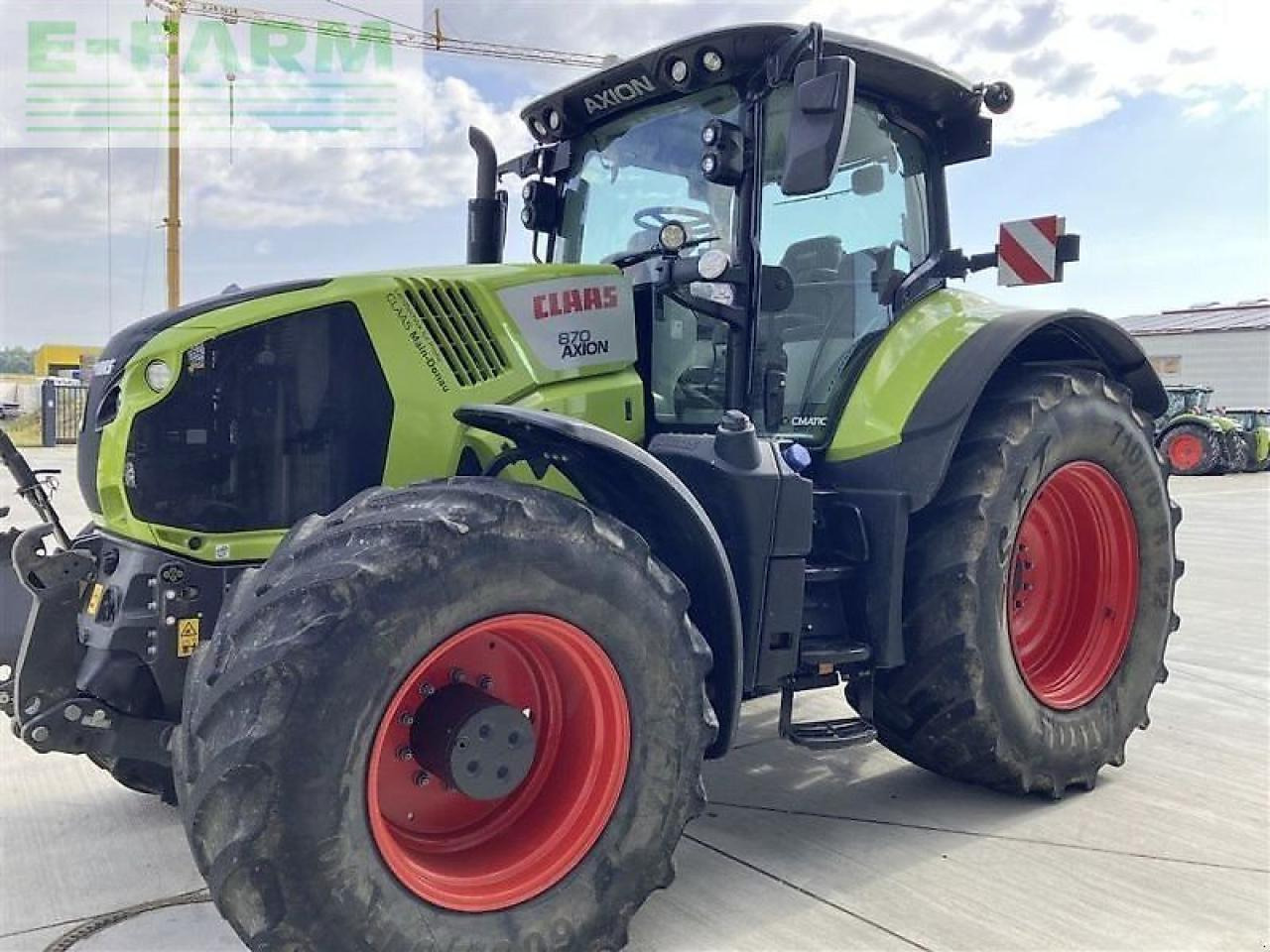 CLAAS axion 870 cmatic cebis CMATIC CEBIS - Tracteur agricole: photos 5 CLAAS axion 870 cmatic cebis CMATIC CEBIS - Tracteur agricole: photos 5