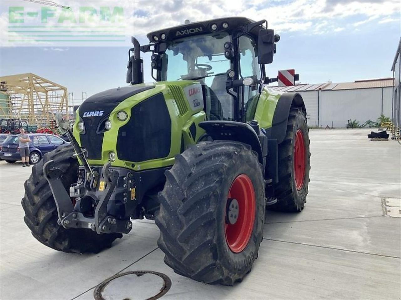 CLAAS axion 870 cmatic cebis CMATIC CEBIS - Tracteur agricole: photos 4 CLAAS axion 870 cmatic cebis CMATIC CEBIS - Tracteur agricole: photos 4