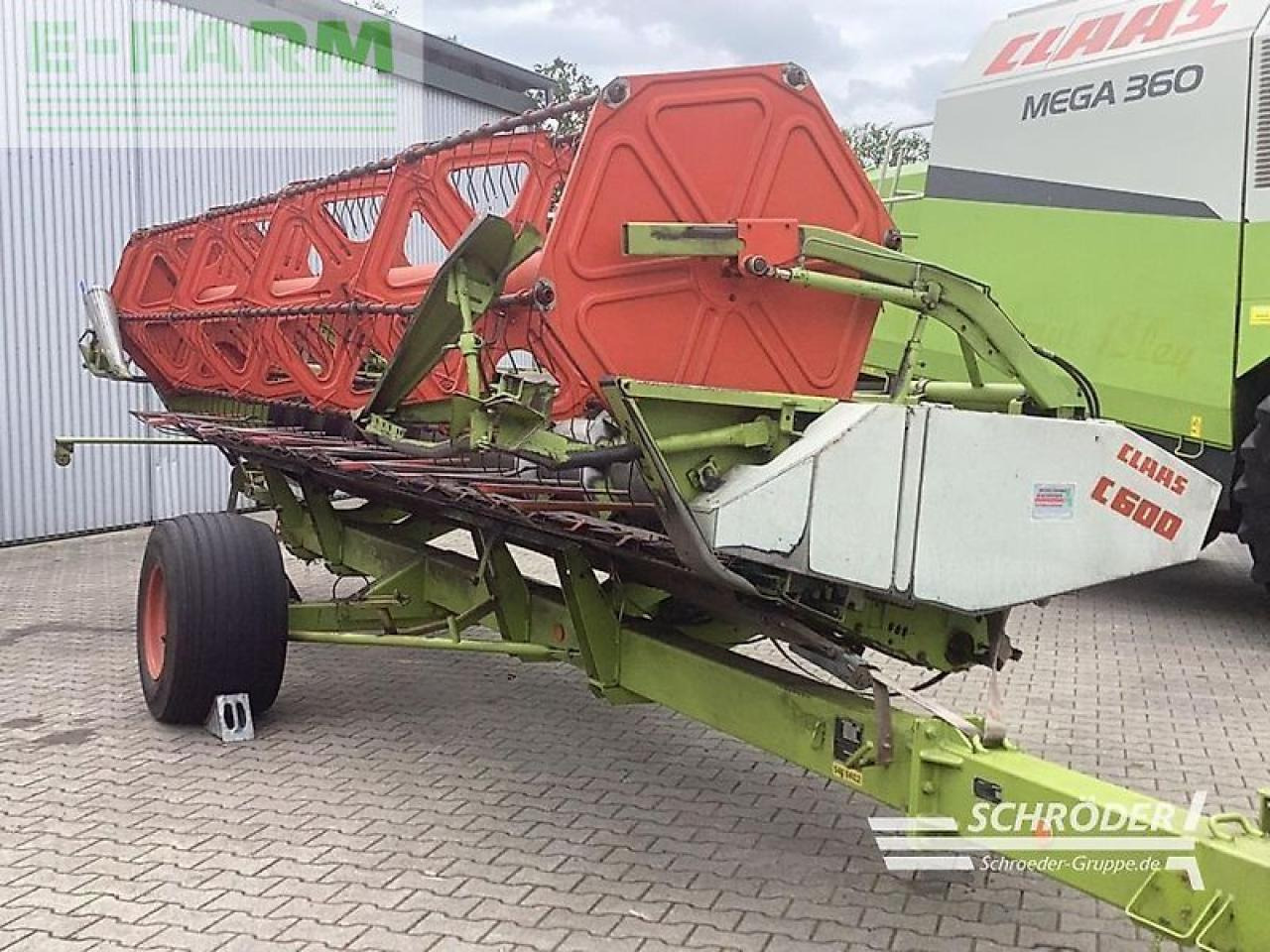 Moissonneuse-batteuse CLAAS dominator 360 mega + c 600 schneidwerk: photos 18