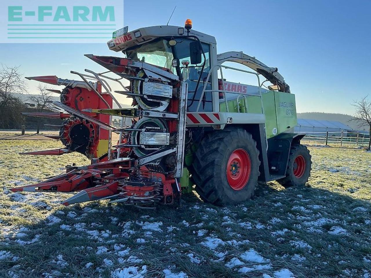 CLAAS jaguar 870 speedstar + kemper 360 plus + pick-up top! - Ensileuse: photos 2 CLAAS jaguar 870 speedstar + kemper 360 plus + pick-up top! - Ensileuse: photos 2