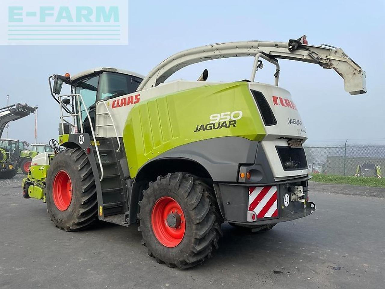 CLAAS jaguar 950 497 allrad mit pick-up - Ensileuse: photos 1 CLAAS jaguar 950 497 allrad mit pick-up - Ensileuse: photos 1