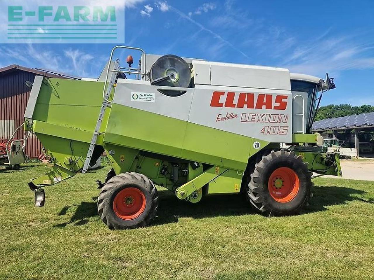 CLAAS lexion 405 - Moissonneuse-batteuse: photos 2 CLAAS lexion 405 - Moissonneuse-batteuse: photos 2