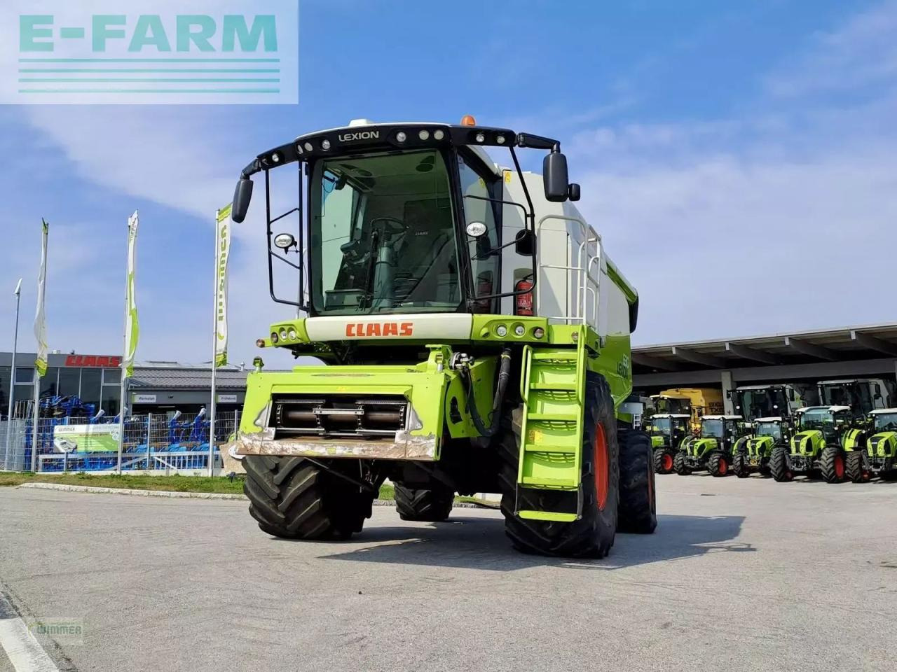 Moissonneuse-batteuse CLAAS lexion 630 - allrad: photos 6