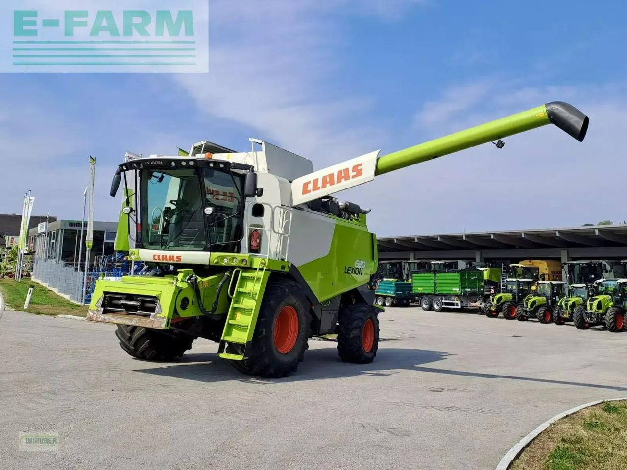 CLAAS lexion 630 - allrad - (gebrauchter lexion 600) - Moissonneuse-batteuse: photos 2 CLAAS lexion 630 - allrad - (gebrauchter lexion 600) - Moissonneuse-batteuse: photos 2