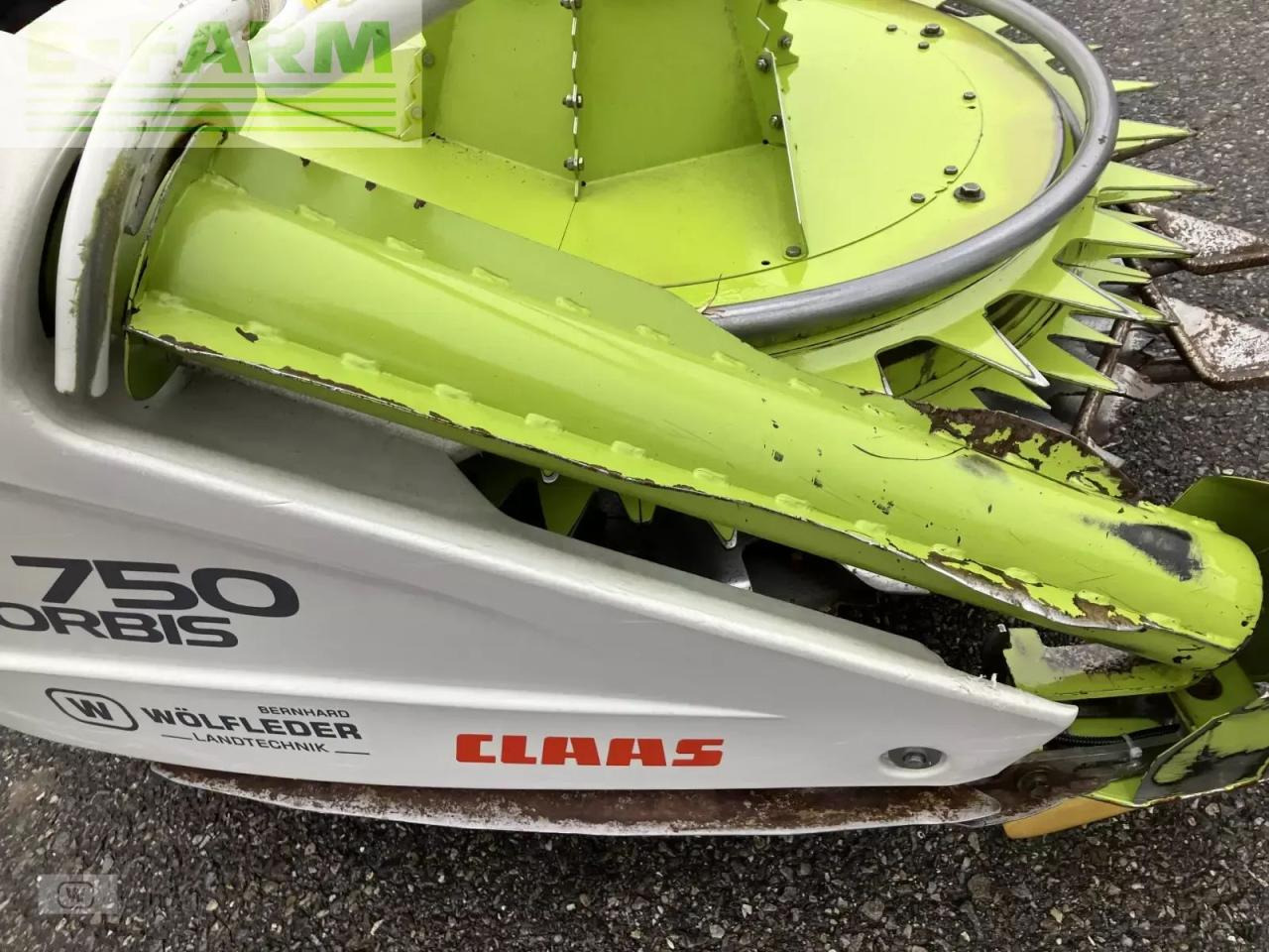 Cueilleur de maïs CLAAS orbis 750 ac: photos 10 Cueilleur de maïs CLAAS orbis 750 ac: photos 10