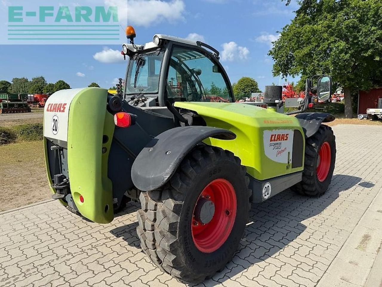 CLAAS scorpion 7030 - Chariot télescopique: photos 5 CLAAS scorpion 7030 - Chariot télescopique: photos 5