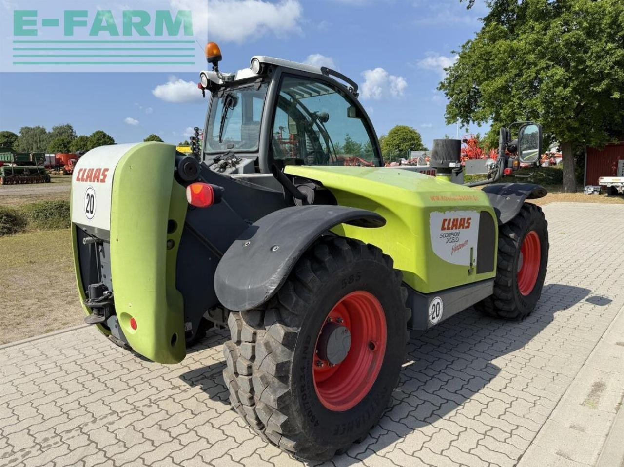 CLAAS scorpion 7030 variopower - Chariot télescopique: photos 5 CLAAS scorpion 7030 variopower - Chariot télescopique: photos 5