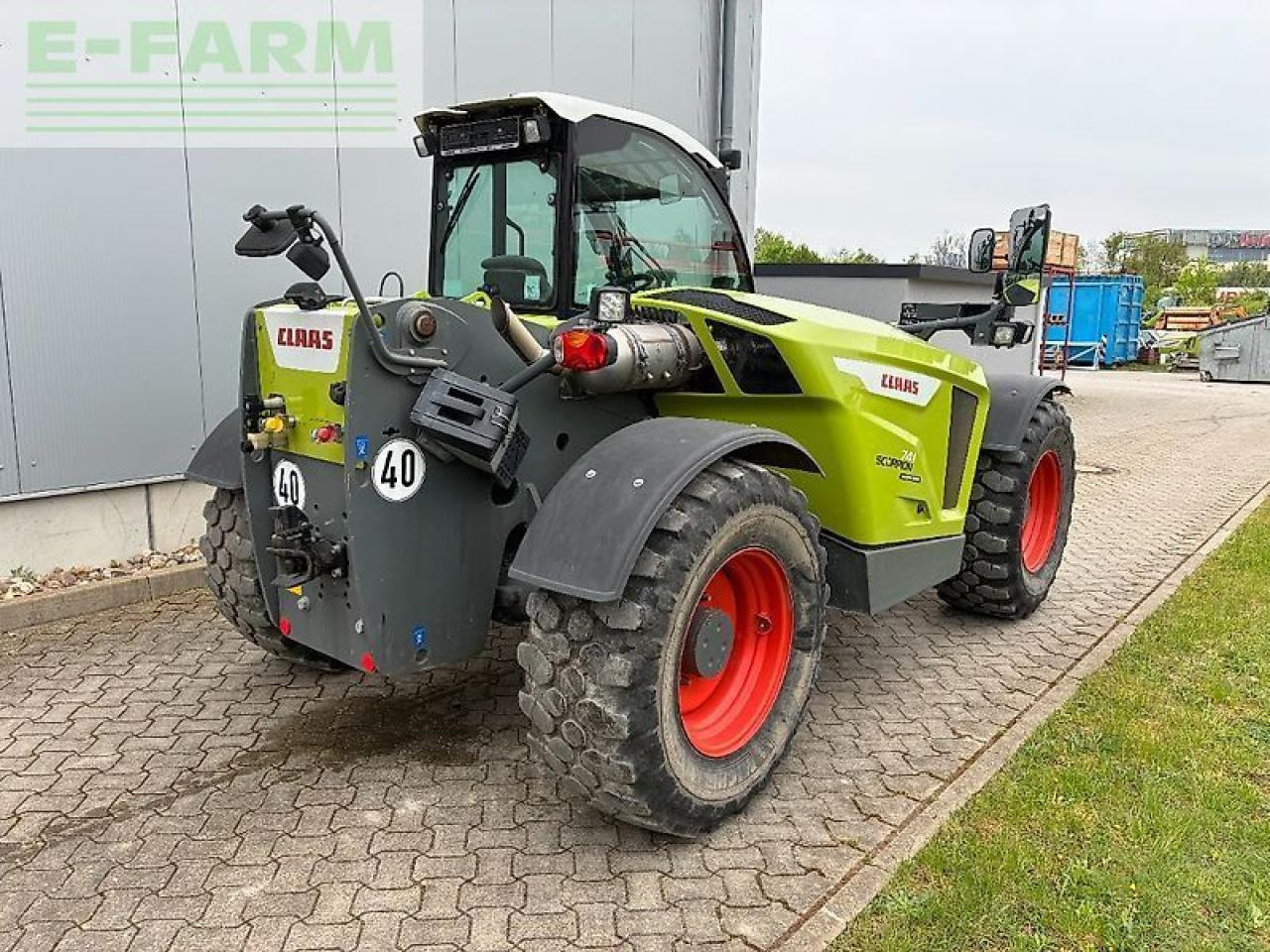 CLAAS scorpion 741 - Chariot télescopique: photos 4 CLAAS scorpion 741 - Chariot télescopique: photos 4