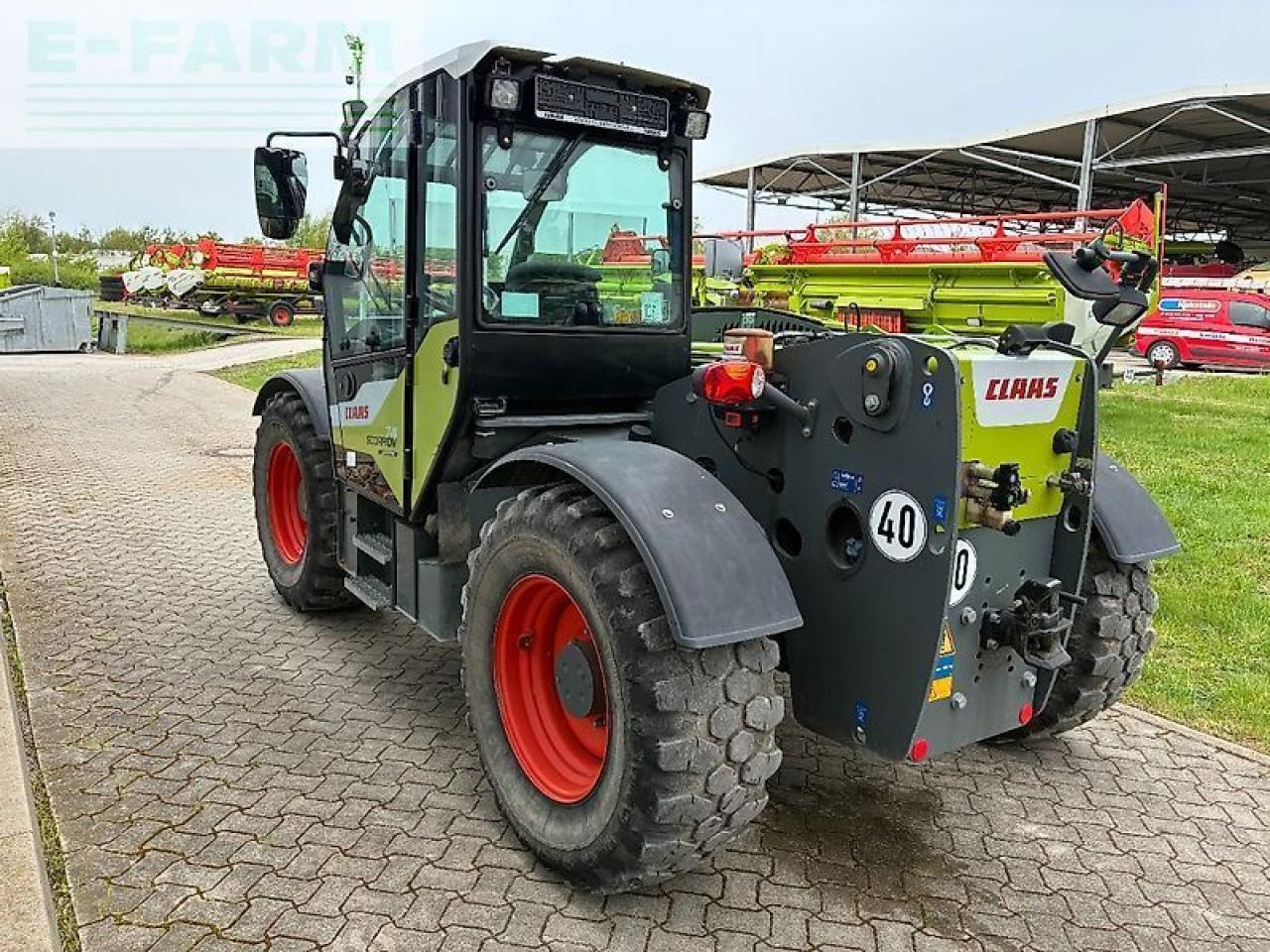 CLAAS scorpion 741 - Chariot télescopique: photos 2 CLAAS scorpion 741 - Chariot télescopique: photos 2