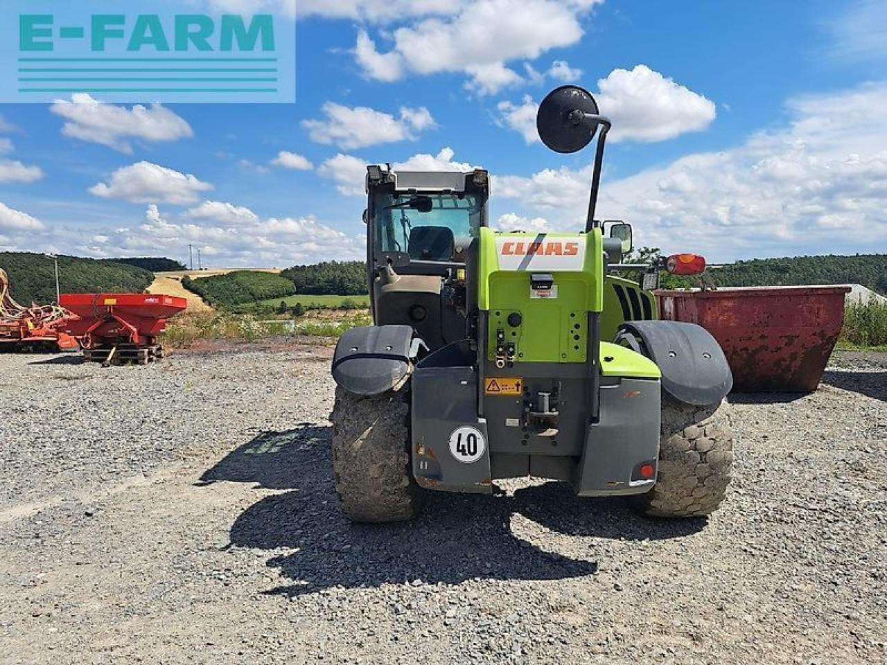 CLAAS scorpion 9055 - Chariot télescopique: photos 3 CLAAS scorpion 9055 - Chariot télescopique: photos 3