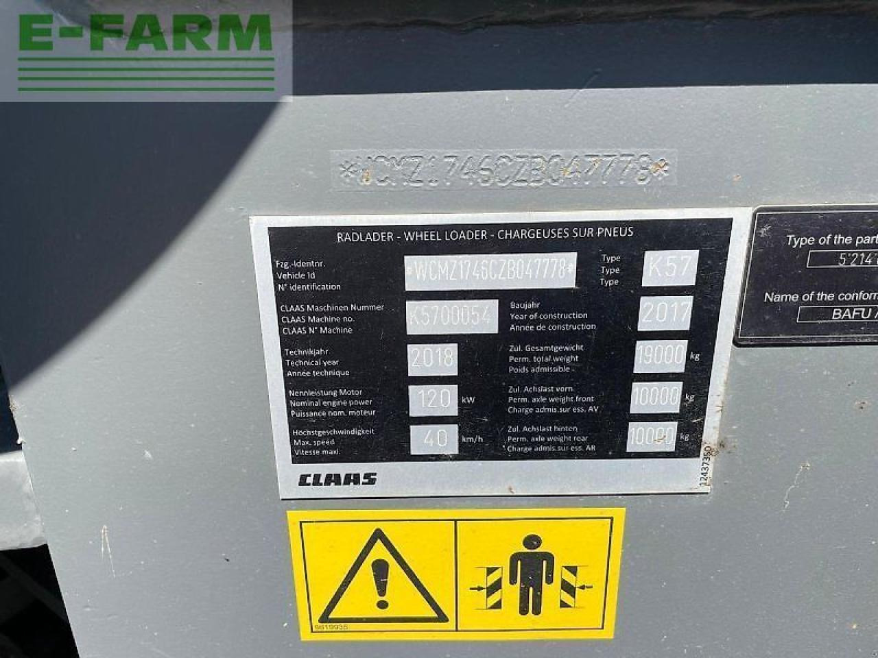 CLAAS torion 1511 vp - Mini pelle: photos 3 CLAAS torion 1511 vp - Mini pelle: photos 3