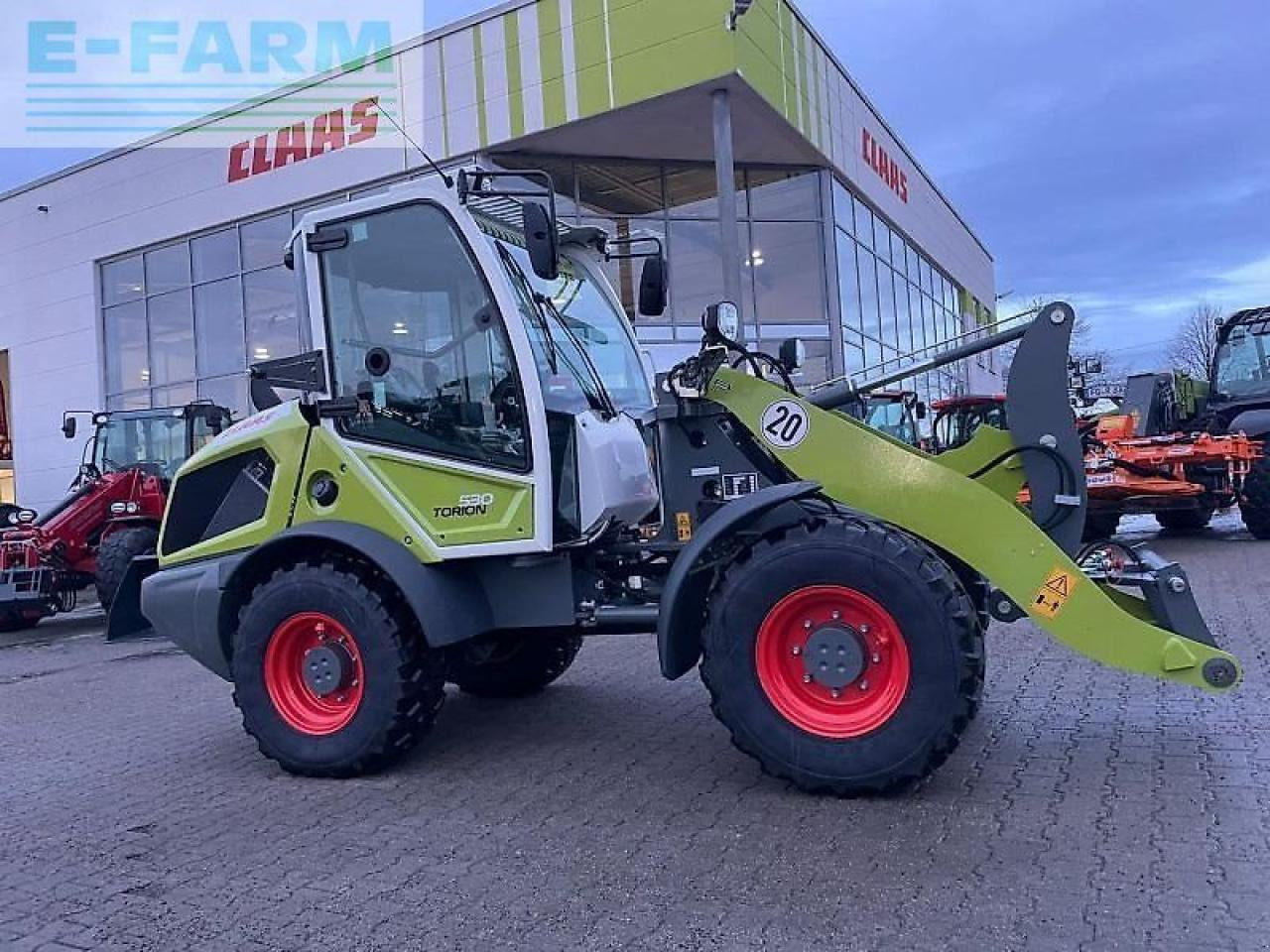 CLAAS torion 530 claas radlader - Mini pelle: photos 1 CLAAS torion 530 claas radlader - Mini pelle: photos 1