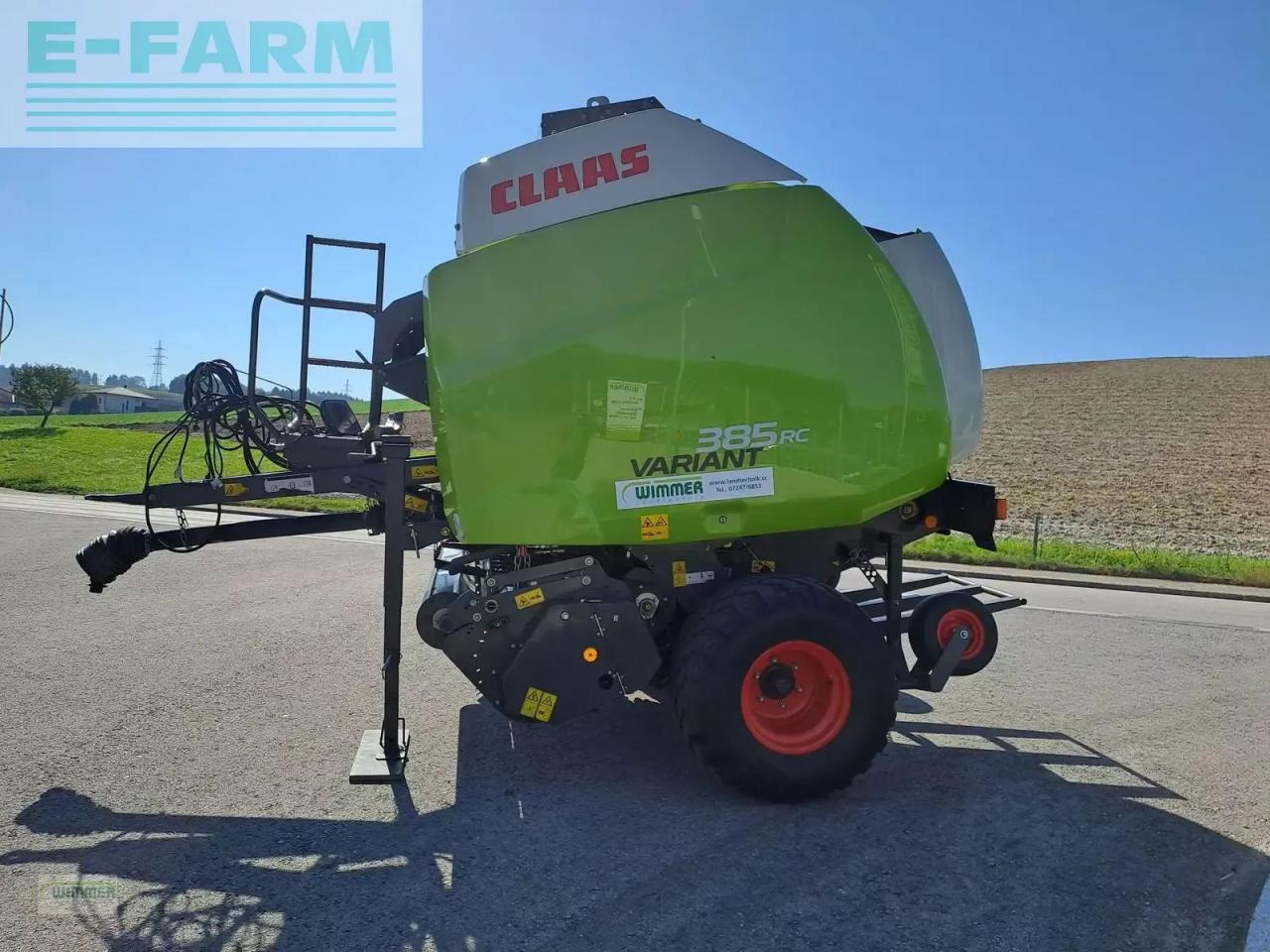 CLAAS variant 385 rc - rundballenpresse - Presse à balles cubiques: photos 4 CLAAS variant 385 rc - rundballenpresse - Presse à balles cubiques: photos 4